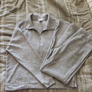 Women's Gray Matching Set